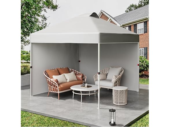 ChicCoutured 10x10 Pop-Up Canopy, 2 Sidewalls