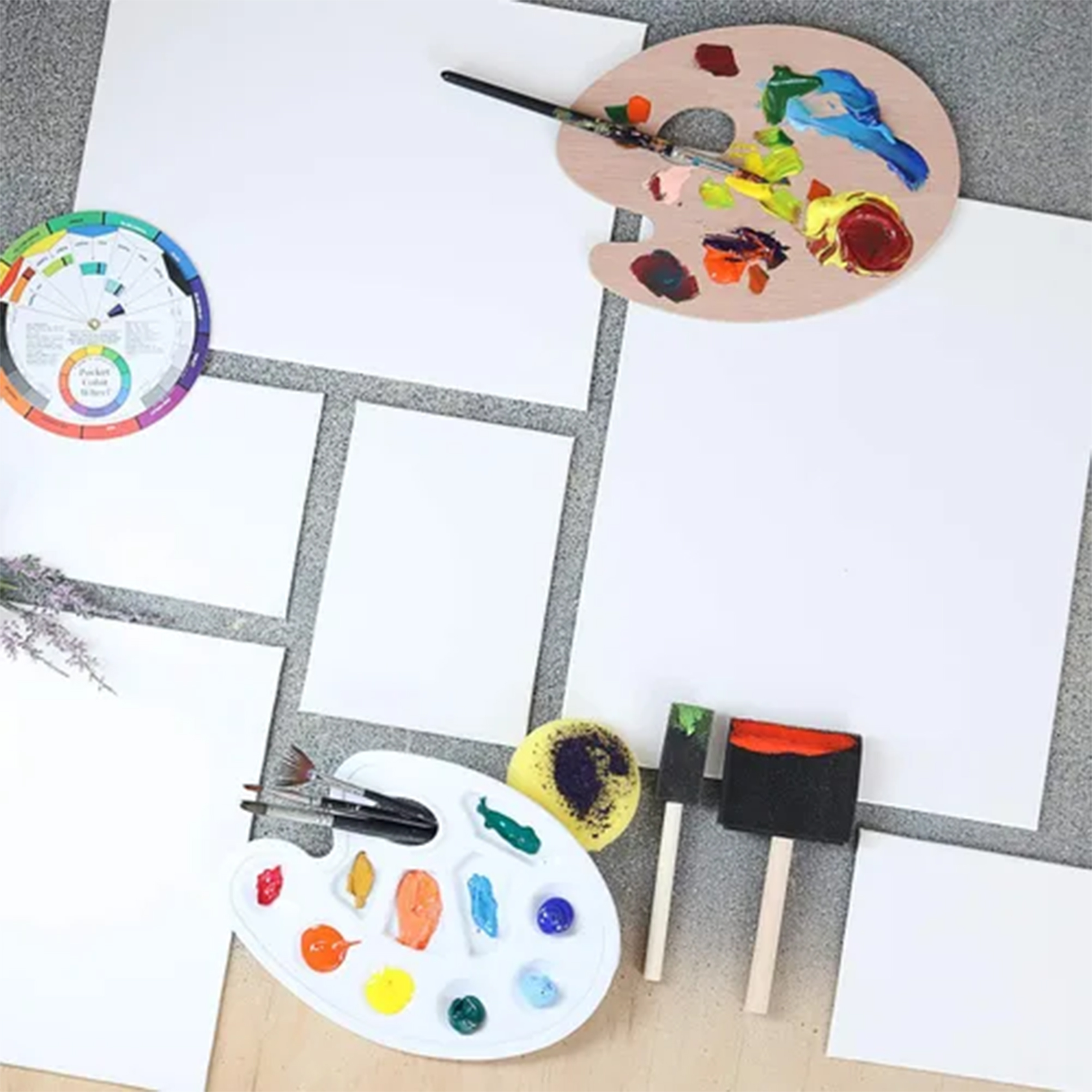 glokers Panels Kit Art Supplies Set - Gallery 12