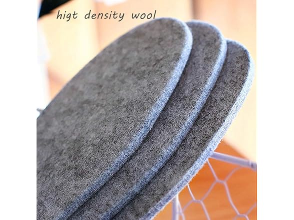 Wool Felt Warm Shoe Insoles
