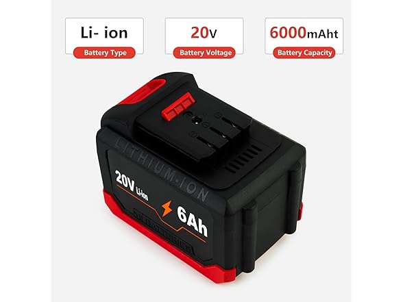 ZFCHUNT 20V 6000mAh High-Rate Battery