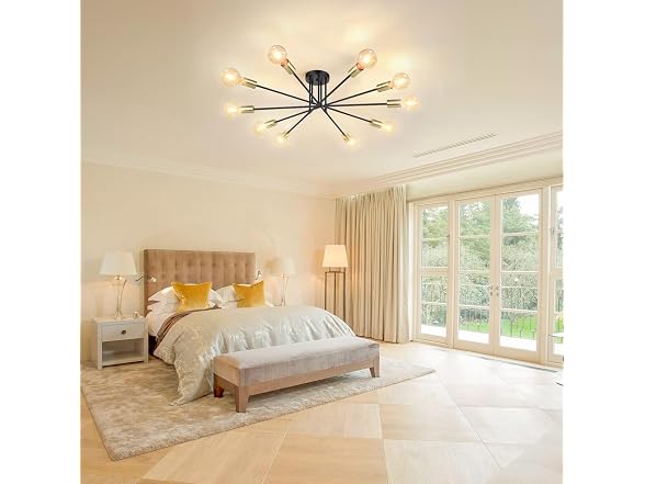 Bosceos Semi Flush Mount Ceiling Light Fixture - Gallery 9