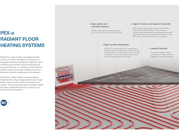 1/2"x100ft Blue PEX-A Pipe Flexible