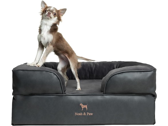 Charcoal Faux Leather