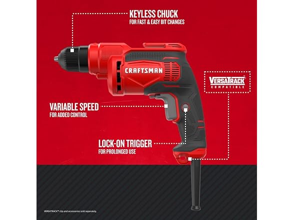 Craftsman CMED731 3/8 Electric Drill
