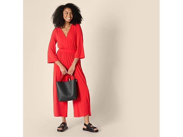 AE Womens VNeck WideLeg Jumpsuit (S & L)