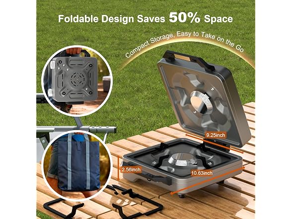 YARUITK 2 Burner Folding Camp Stove