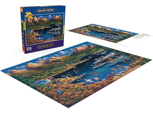 Eric Dowdle - Grand Teton - 300 Piece Jigsaw Puzzle