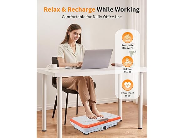 ROTAI Vibration Plate Exercise Machine, Vibration Plate for (Open Box)