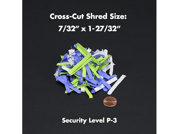 Aurora Desktop Cross-Cut Paper Shredder