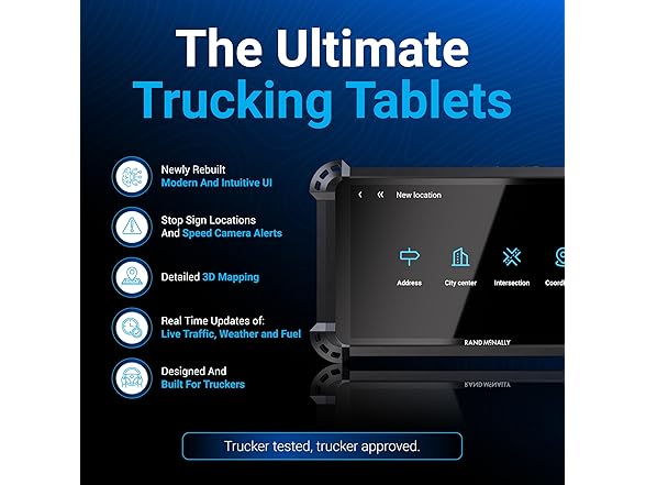 Rand McNally RANDTAB6 6-inch GPS Tablet