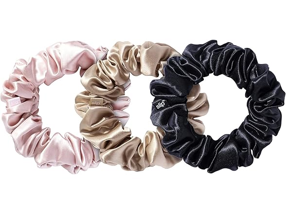 SLIP Large Scrunchies (Set of 3)