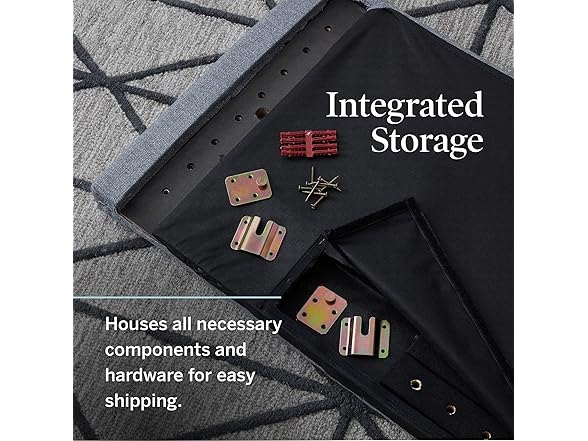 Lucid Queen Upholstered Headboard