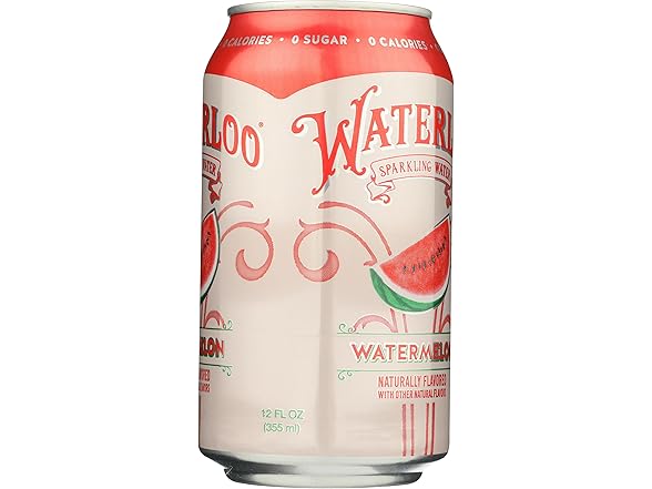 1CT Waterloo Sparkling Water Watermelon 12 oz