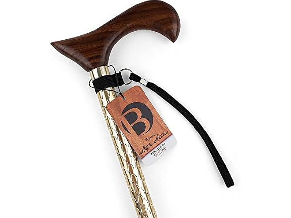 Brazos Adjustable Walking Cane Men and Women Made