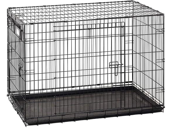 Precision Pet Products Two Door Crate Wire Dog Crate, 36"