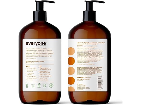 Everyone Cedar Citrus 3-in-1, 32oz