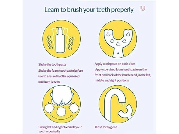 Meqtpomy Kids Electric Toothbrush