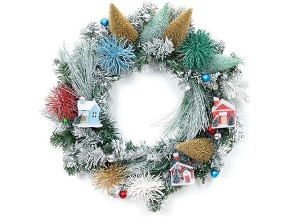 GarveeHome 24" Christmas Wreath