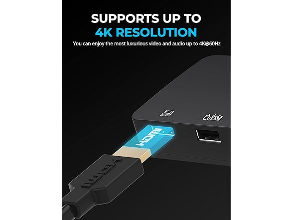 SABRENT USB-C KVM Switch 1PC to 2 Displays