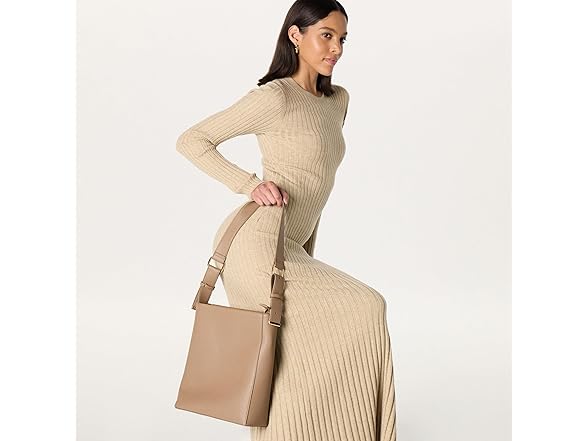 The Drop Women's Alex Bucket Tote, Light Beige