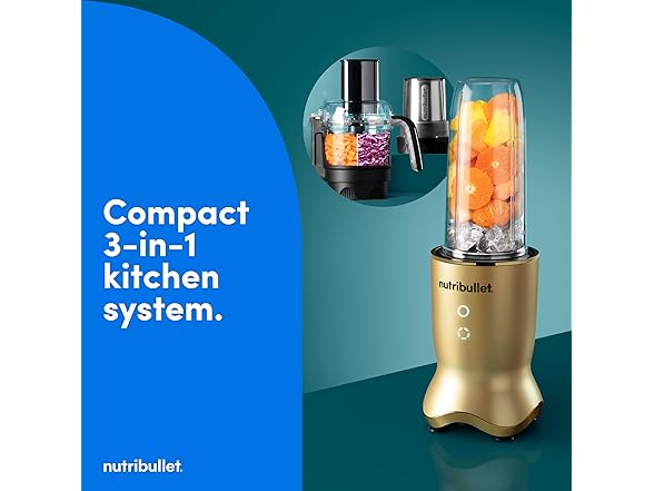 nutribullet Ultra Plus+ 3-1 Compact Kitchen System