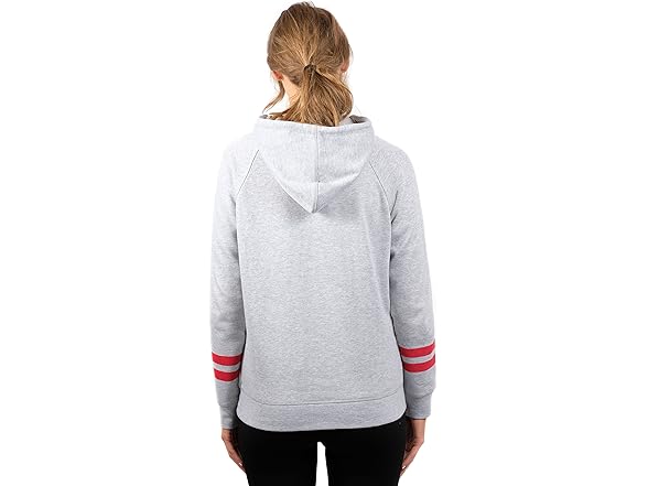 Rockets Womens Hoodie Grey Lg