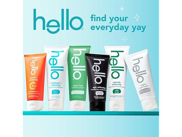 hello | Naturally Whitening 3 Pack