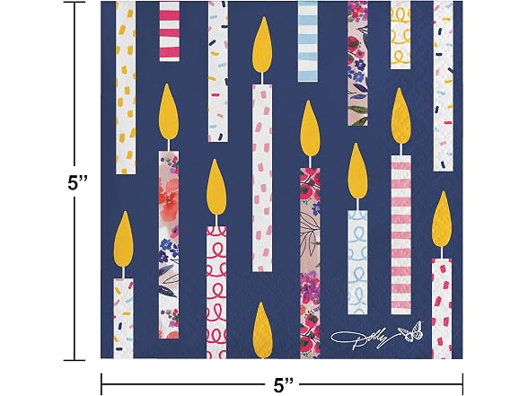 Dolly Parton Celebrate Floral Party Supplies Kit, Serves 8