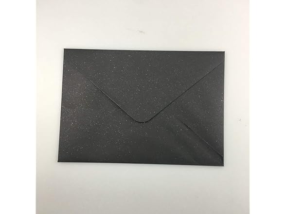 Lucky Star Pearl Black A7 Envelopes