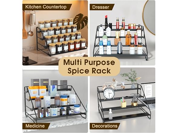 4-Tier Spice Rack Organizer