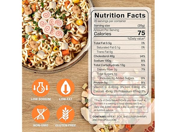 VONFAME Ramen Toppings 14oz