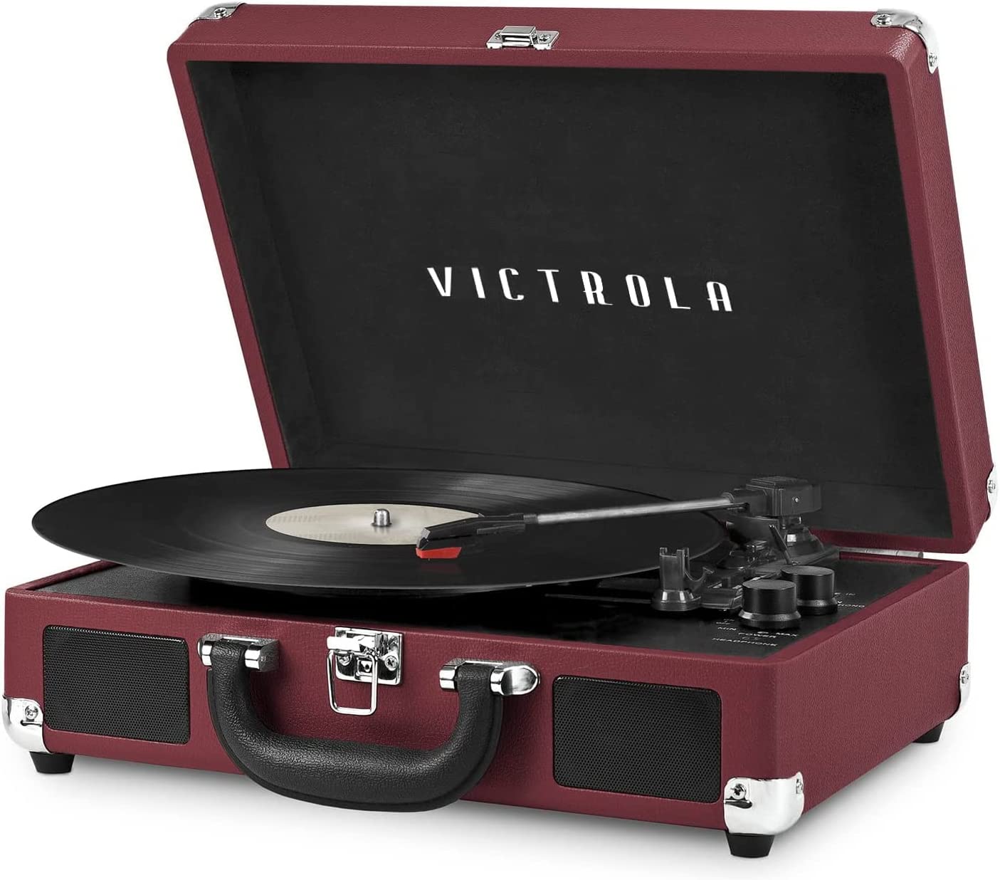 (NEW) Victrola 3-Speed Bluetooth Suitcase Record Player - Gallery 16