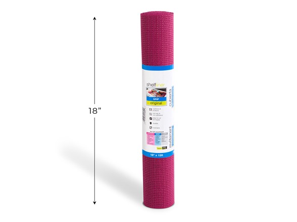 Smart Design Grip Shelf Liner - Berry