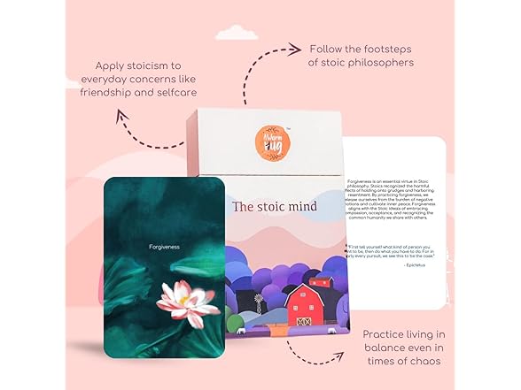 A Warm Hug: The Stoic Mind | Daily Cards