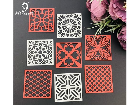 Alinacutle 3PCS Greeting Tag Dies Metal Die - Gallery 2