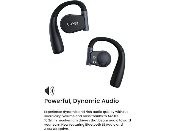 Cleer ARC II Open Ear Wireless Headphones