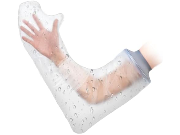 Divvsck Waterproof Cast Cover for Shower