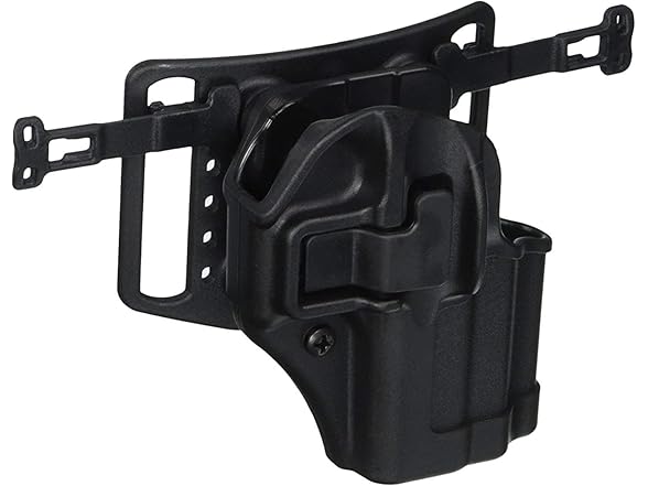 BLACKHAWK Serpa CQC Belt Loop and Paddle Holster For Glock 26/27/33, Right Hand, Matte Black - 410501BK-R