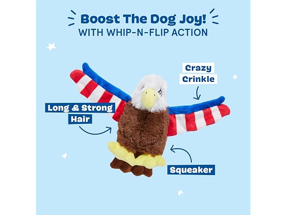Barkbox Regal the Eagle Dog Toy | Plush