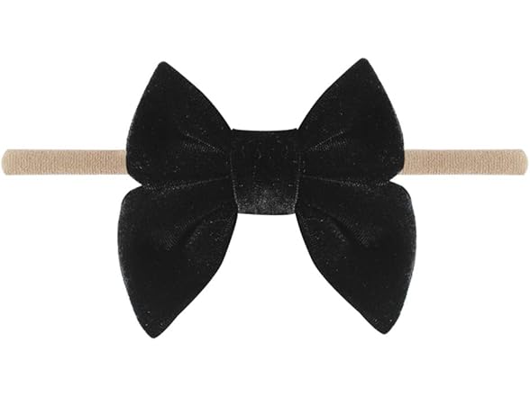 YanJie Baby Velvet Bow Headbands