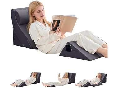 $37.99, Was $109.99, 65% Off! Paxato 4PCS Bed Wedge Pillow Set dealfomo
