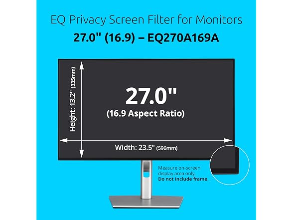 Kensington EQ Privacy Screen for 27