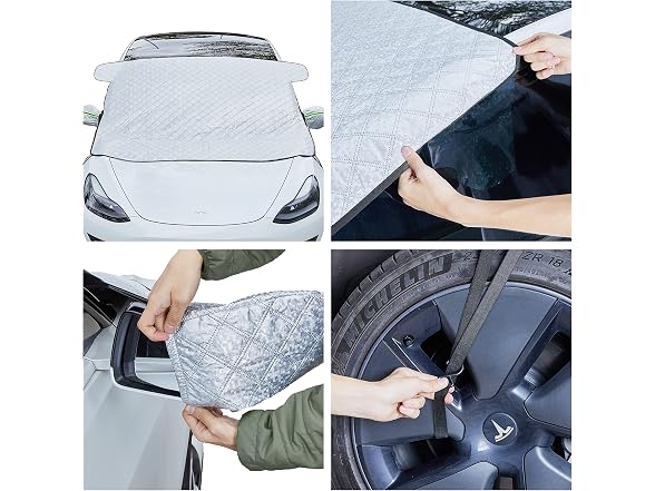 MAXORION Custom Fit Windshield Snow Cover for Duty