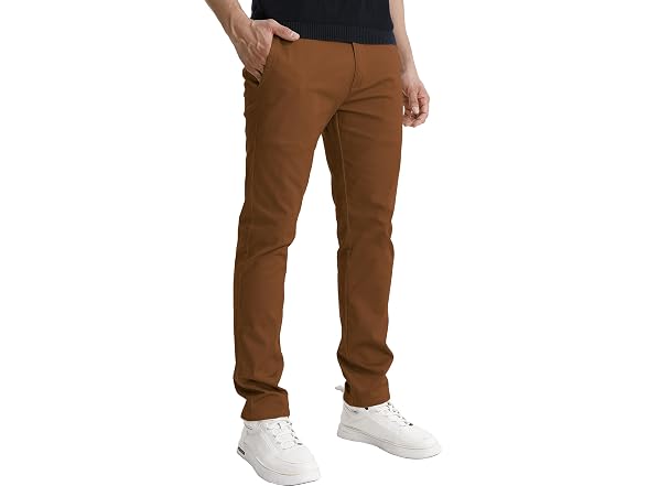 Match Men (34) Slim-Tapered Flat-Front