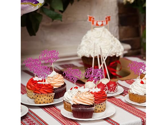 Gyufise 24Pcs Happy Valentine's Day 