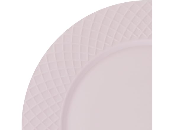 Miksa Trellis Pink Bone China Service for 4