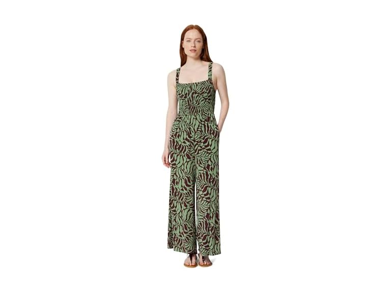 Sage Green Abstract Palms