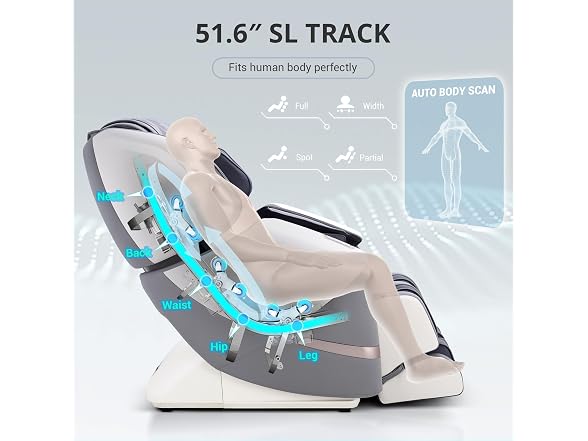 MYNTA 4D Massage Chair 4D+2D Dual