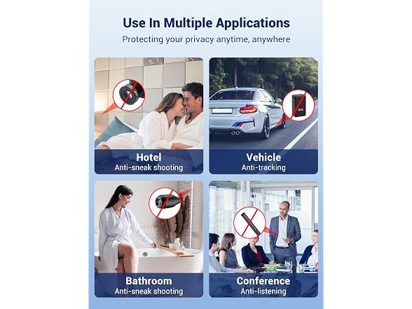WRKLLY 7-in-1 Hidden Camera Detector