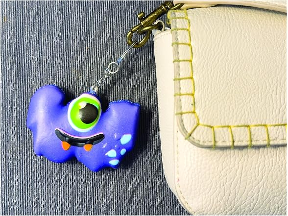 Squishy Alpha Monster Keychain Buddies (Pack of 26)
